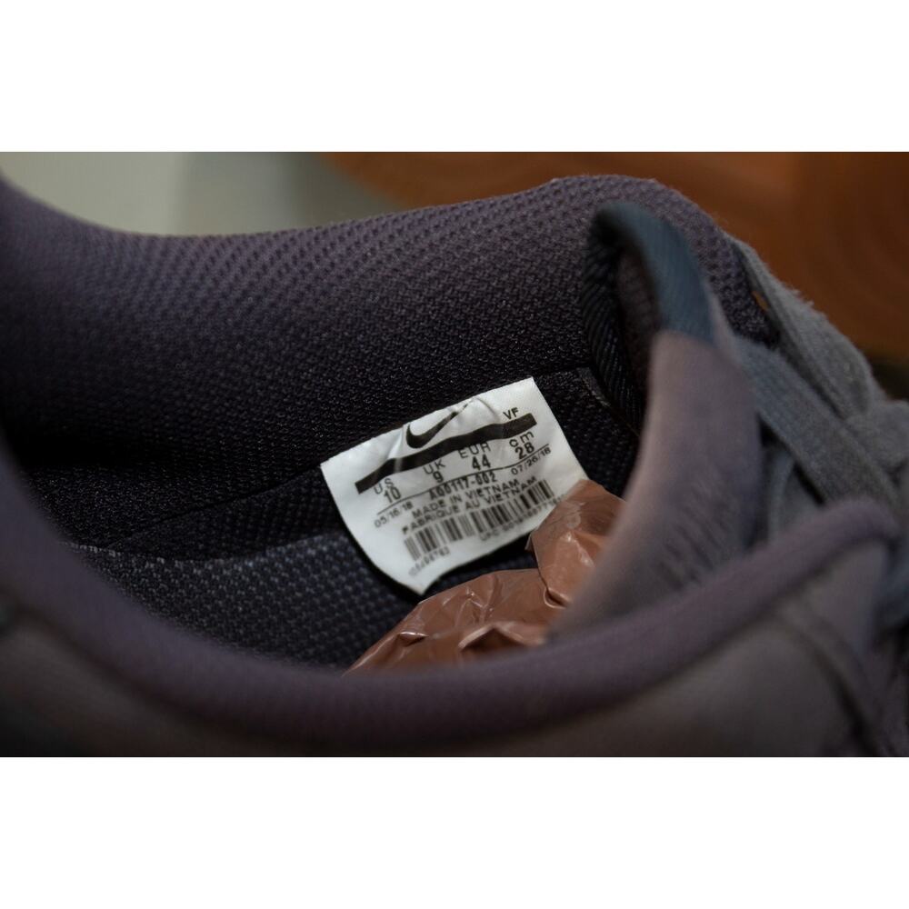 RARE! Nike Air Force 1 '07 LV8 Low Premium Black Gum 2018 Men Size 10 Sneaker - Picture 7 of 7